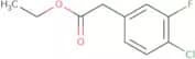 (4-Chloro-3-fluorophenyl)acetic acid ethyl ester