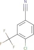 4-Chloro-3-(trifluoromethyl)benzonitrile
