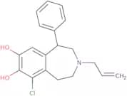 (+/-)-6-Chloro-7,8-dihydroxy-3-allyl-1-phenyl-2,3,4,5-tetrahydro-1H-3-benzazepine HBr