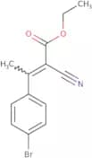 Ethyl 3-(4-bromophenyl)-2-cyanobut-2-enoate
