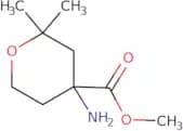 Methyl 4-amino-2,2-dimethyloxane-4-carboxylate