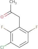 1-(3-Chloro-2,6-difluorophenyl)propan-2-one