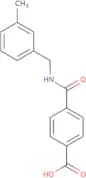 4-{[(3-Methylphenyl)methyl]carbamoyl}benzoic acid