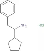 1-Cyclopentyl-2-phenylethan-1-amine hydrochloride