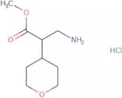 Methyl 3-amino-2-(oxan-4-yl)propanoate hydrochloride