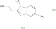 2-(1,5-Dimethyl-1H-1,3-benzodiazol-2-yl)ethan-1-amine dihydrochloride