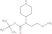 tert-Butyl N-(2-methoxyethyl)-N-(piperidin-4-yl)carbamate