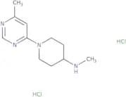 N-Methyl-1-(6-methylpyrimidin-4-yl)piperidin-4-amine dihydrochloride