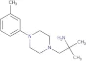 2-Methyl-1-[4-(3-methylphenyl)piperazin-1-yl]propan-2-amine