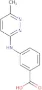 3-[(6-Methylpyridazin-3-yl)amino]benzoic acid