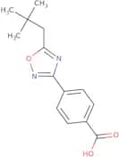 4-[5-(2,2-Dimethylpropyl)-1,2,4-oxadiazol-3-yl]benzoic acid
