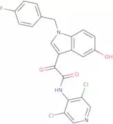 N-(3,5-Dichloro-4-Pyridinyl)-2-[1-(4-Fluorobenzyl)-5-Hydroxy-1H-Indol-3-Yl]-2-Oxoacetamide