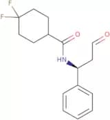 4,4-Difluoro-N-((1S)-3-oxo-1-phenylpropyl)cyclohexanecarboxa