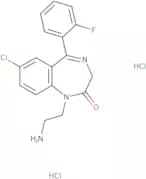 Didesethylflurazepam dihydrochloride