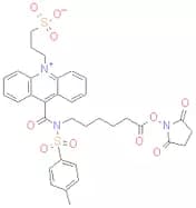 3-(9-((6-(2,5-Dioxopyrrolidin-1-yloxy)-6-oxohexyl)(tosyl)carbamoyl)acridinium-10-yl)propane-1-sulf…