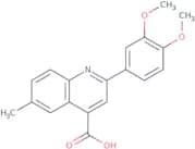 2-(3,4-Dimethoxyphenyl)-6-methylquinoline-4-carboxylic acid
