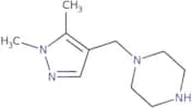 1-[(1,5-Dimethyl-1H-pyrazol-4-yl)methyl]piperazine