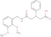 [{2-[(2,3-Dimethoxybenzyl)amino]-2-oxoethyl}(phenyl)amino]acetic acid