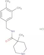 N-(3,4-Dimethylbenzyl)-4-methylpiperidine-4-carboxamide hydrochloride
