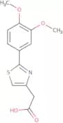 [2-(3,4-Dimethoxyphenyl)-1,3-thiazol-4-yl]acetic acid
