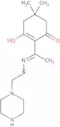 5,5-Dimethyl-2-{1-[(2-piperazin-1-ylethyl)amino]ethylidene}cyclohexane-1,3-dione
