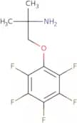 [1,1-Dimethyl-2-(pentafluorophenoxy)ethyl]amine
