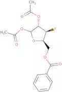1,2-Di-O-acetyl-5-O-benzoyl-3-deoxy-3-fluoro-D-ribofuranose