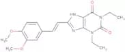 8-[(1E)-2-(3,4-Dimethoxyphenyl)ethenyl]-1,3-diethyl-3,9-dihydro-1H-purine-2,6-dione