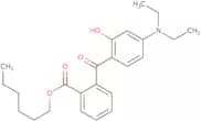 2-[4-(Diethylamino)-2-hydroxybenzoyl]benzoic acid hexyl ester
