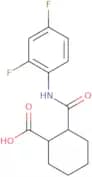 2-(N-(2,4-Difluorophenyl)carbamoyl)cyclohexanecarboxylic acid
