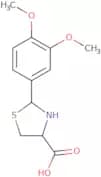 2-(3,4-Dimethoxyphenyl)-1,3-thiazolidine-4-carboxylic acid