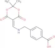 4-((((4,4-Dimethyl-2,6-dioxo-3,5-dioxanylidene)methyl)amino)methyl)benzoic acid