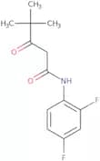 N-(2,4-Difluorophenyl)-4,4-dimethyl-3-oxopentanamide