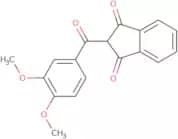 2-((3,4-dimethoxyphenyl)carbonyl)indane-1,3-dione