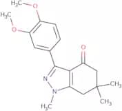 3-(3,4-dimethoxyphenyl)-1,6,6-trimethyl-5,6,7-trihydro1H-indazol-4-one