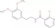 N-(2-(3,4-dimethoxyphenyl)ethyl)(2-chloro(3-pyridyl))formamide