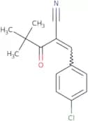 2-(2,2-Dimethylpropanoyl)-3-(4-chlorophenyl)prop-2-enenitrile