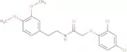 2-(2,4-dichlorophenoxy)-N-(2-(3,4-dimethoxyphenyl)ethyl)ethanamide