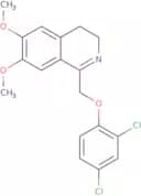 1-((6,7-dimethoxy(3,4-dihydroisoquinolyl))methoxy)-2,4-dichlorobenzene