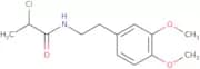 N-(2-(3,4-dimethoxyphenyl)ethyl)-2-chloropropanamide