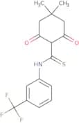 5,5-dimethyl-2-(thioxo((3-(trifluoromethyl)phenyl)amino)methyl)cyclohexane-1,3-dione