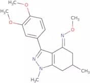 3-(3,4-dimethoxyphenyl)-1,6-dimethyl-(5,6,7-trihydro1H-indazol)-4-O-methyloxime