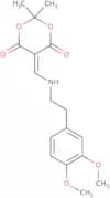 5-(((2-(3,4-dimethoxyphenyl)ethyl)amino)methylene)-2,2-dimethyl-1,3-dioxane-4,6-dione