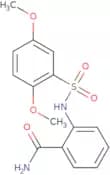 2-(((2,5-dimethoxyphenyl)sulfonyl)amino)benzamide