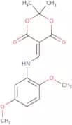 5-(((2,5-Dimethoxyphenyl)amino)methylene)-2,2-dimethyl-1,3-dioxane-4,6-dione