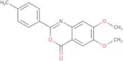 6,7-dimethoxy-2-(4-methylphenyl)benzo[d]1,3-oxazin-4-one
