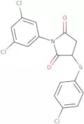 1-(3,5-dichlorophenyl)-3-(4-chlorophenylthio)pyrrolidine-2,5-dione