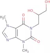 1-(2,3-Dihydroxypropyl)-3,7-dihydro-3,7-dimethyl-1H-purine-2,6-dione