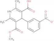 1,4-Dihydro-2,6-dimethyl-4-(3-nitrophenyl)-3,5-pyridinedicarboxylic acid 3-methyl ester