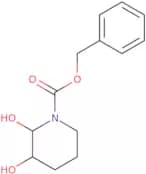 2,3-Dihydroxy-1-piperidinecarboxylic acid phenylmethyl ester